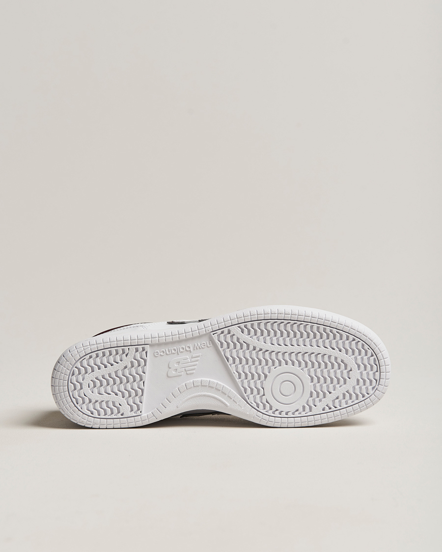 Herr | New Balance 480 Sneakers White/Burgundy | New Balance | 480 Sneakers White/Burgundy