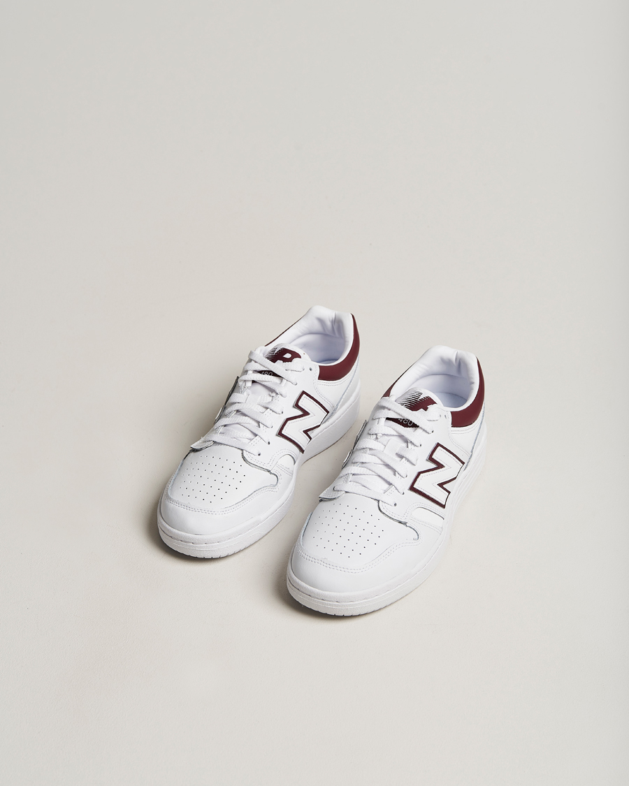 Herr | New Balance | New Balance | 480 Sneakers White/Burgundy