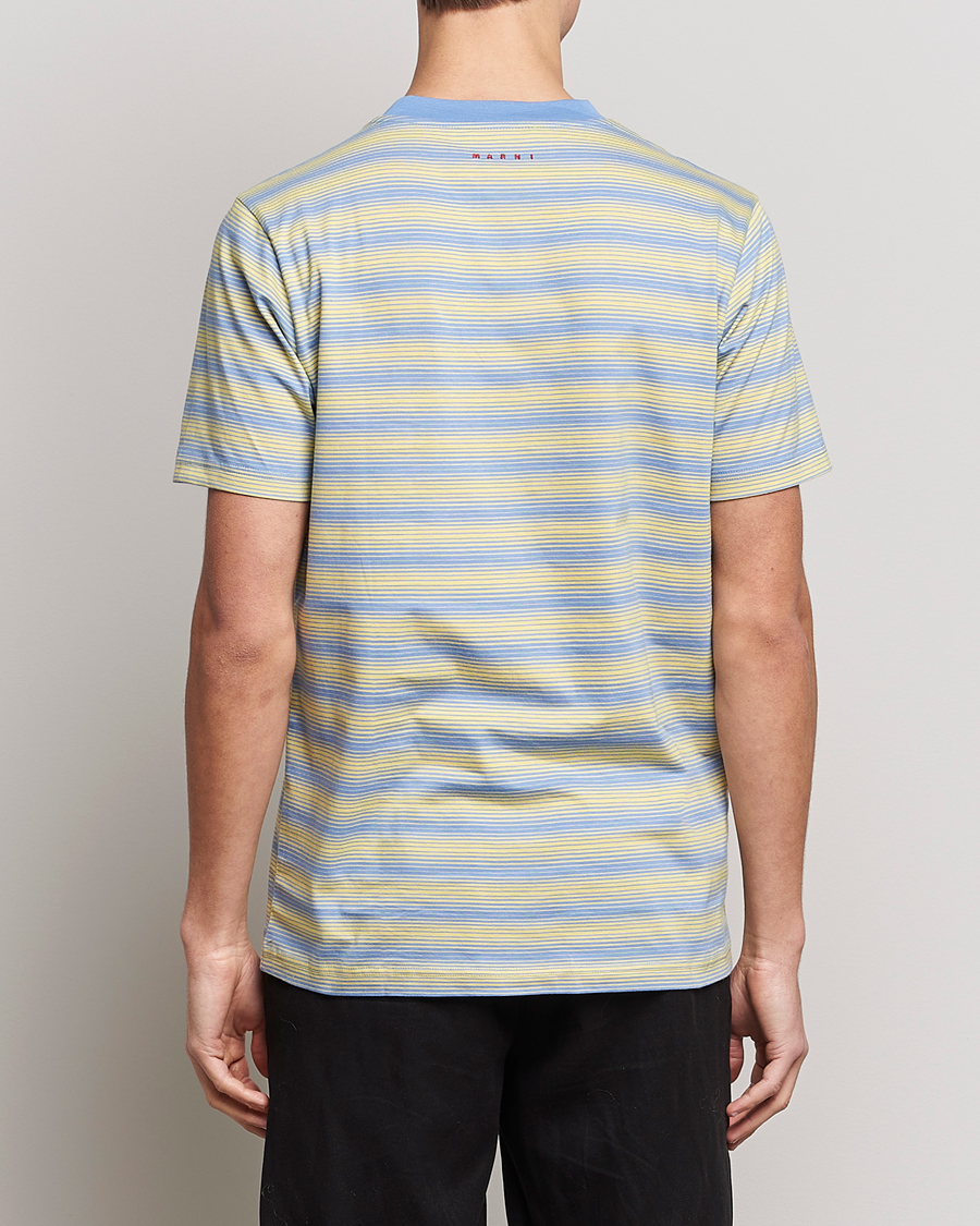 Herr | T-Shirts | Marni | 3-Pack Block Stripe T-Shirt Citrine