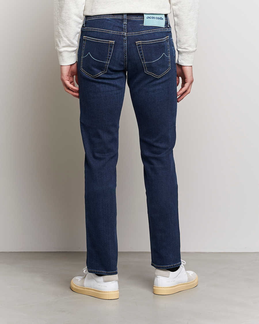 Herr | Jeans | Jacob Cohën | Nick Slim Fit Stretch Jeans Dark Blue