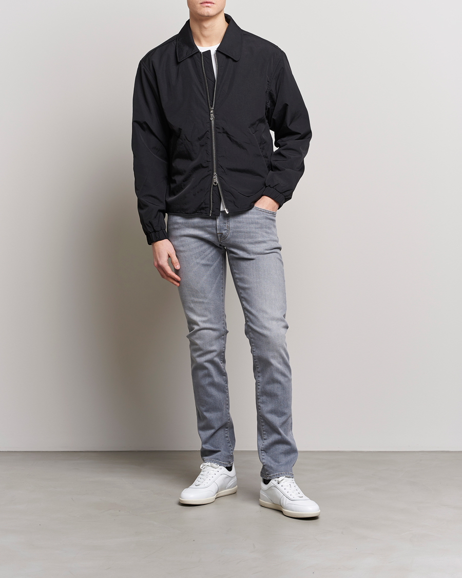 Herr | Jeans | Jacob Cohën | Nick Slim Fit Stretch Jeans Light Grey