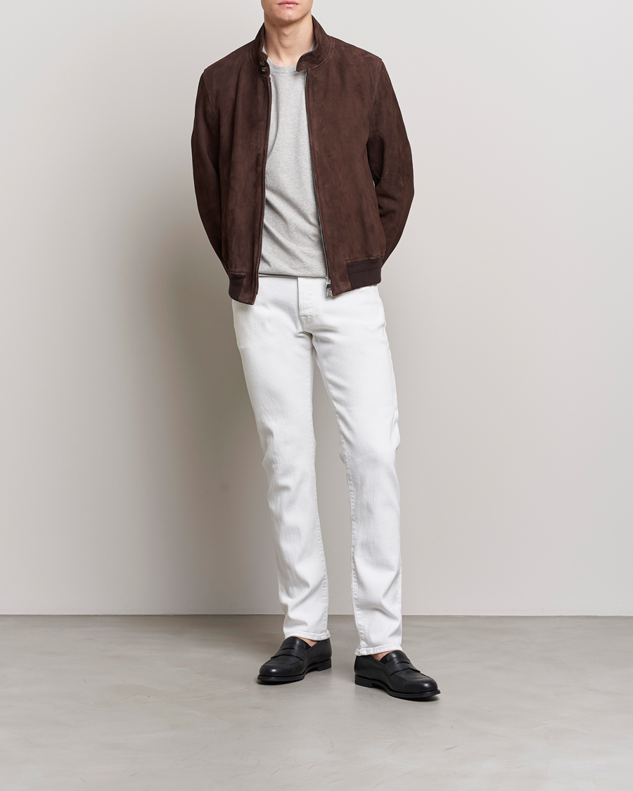 Herr | Jeans | Jacob Cohën | Nick Limited Edition Slim Fit Jeans White