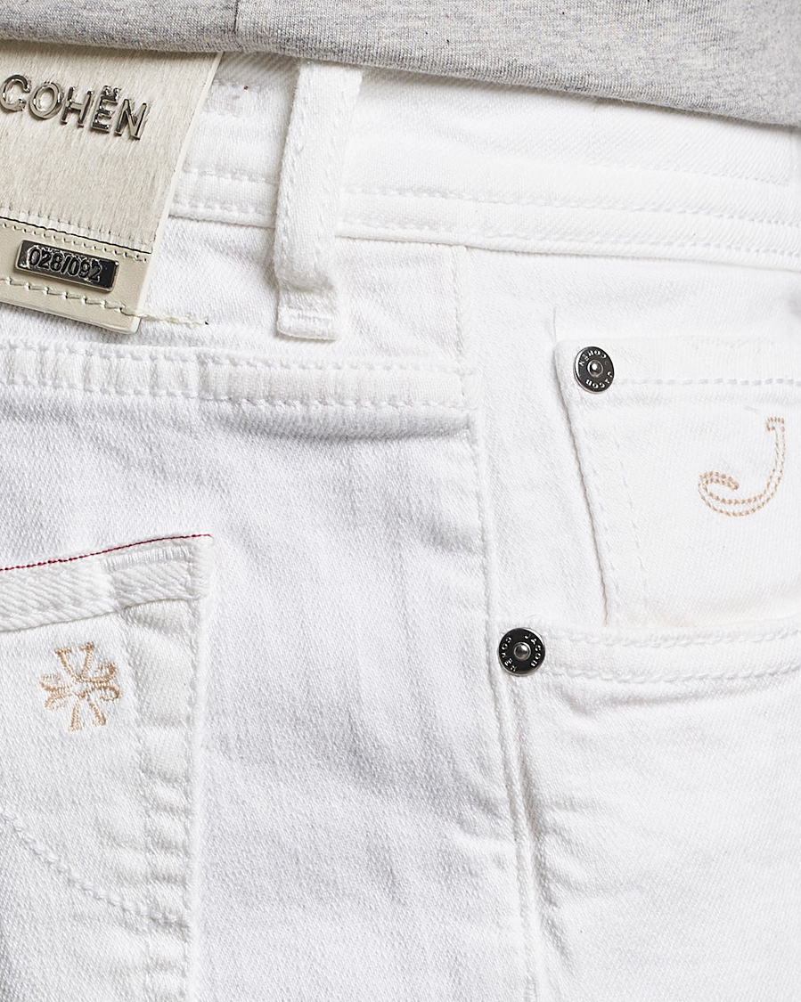 Herr | Jeans | Jacob Cohën | Nick Limited Edition Slim Fit Jeans White