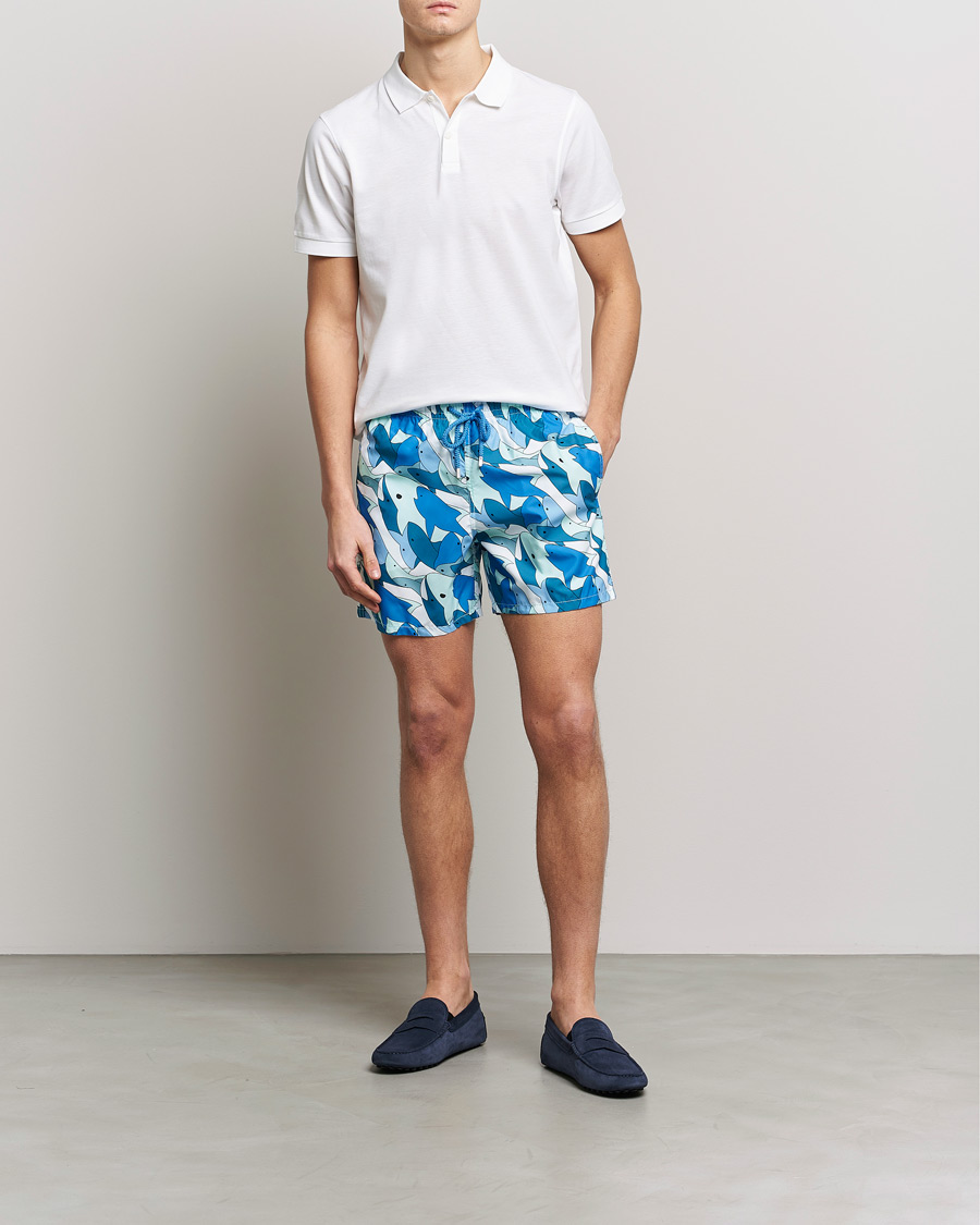 Herr | Badbyxor | Vilebrequin | Moorea Swimshorts Thalassa