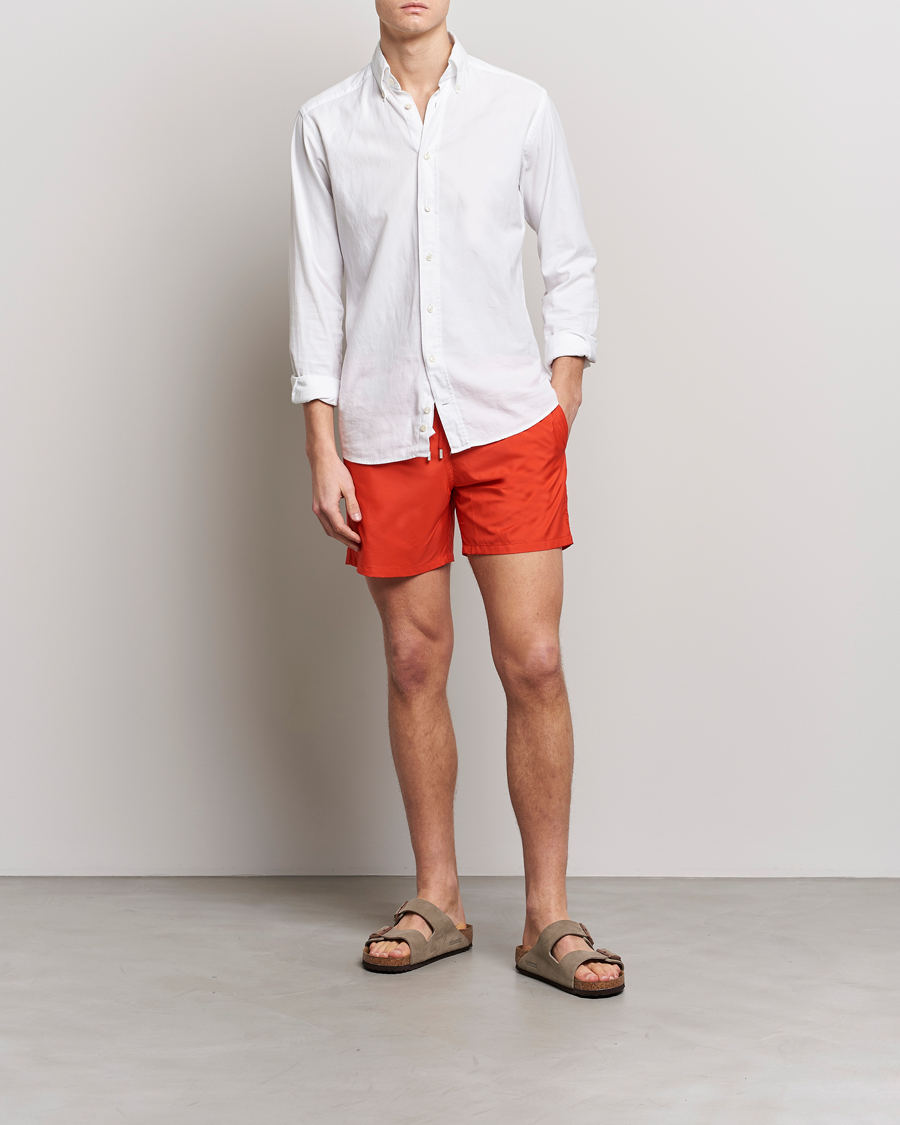 Herr | Badbyxor | Vilebrequin | Mahina Swimshorts Coquelicot