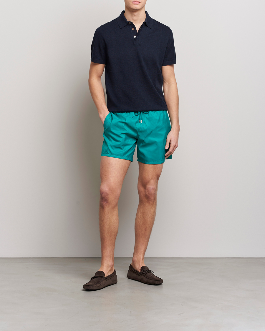 Herr | Badbyxor | Vilebrequin | Mahina Swimshorts Emeraude