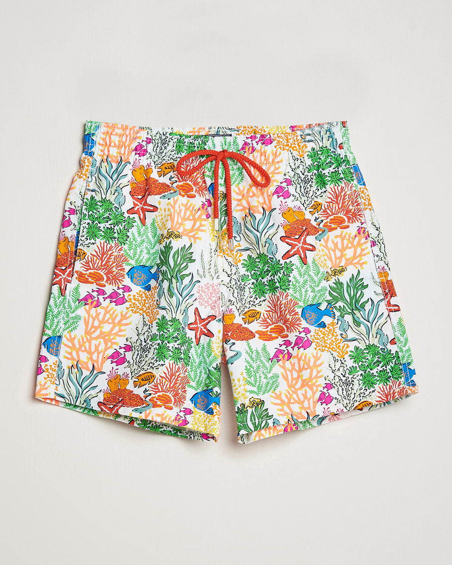 Herr | Badbyxor | Vilebrequin | Moorea Swimshorts Blanc