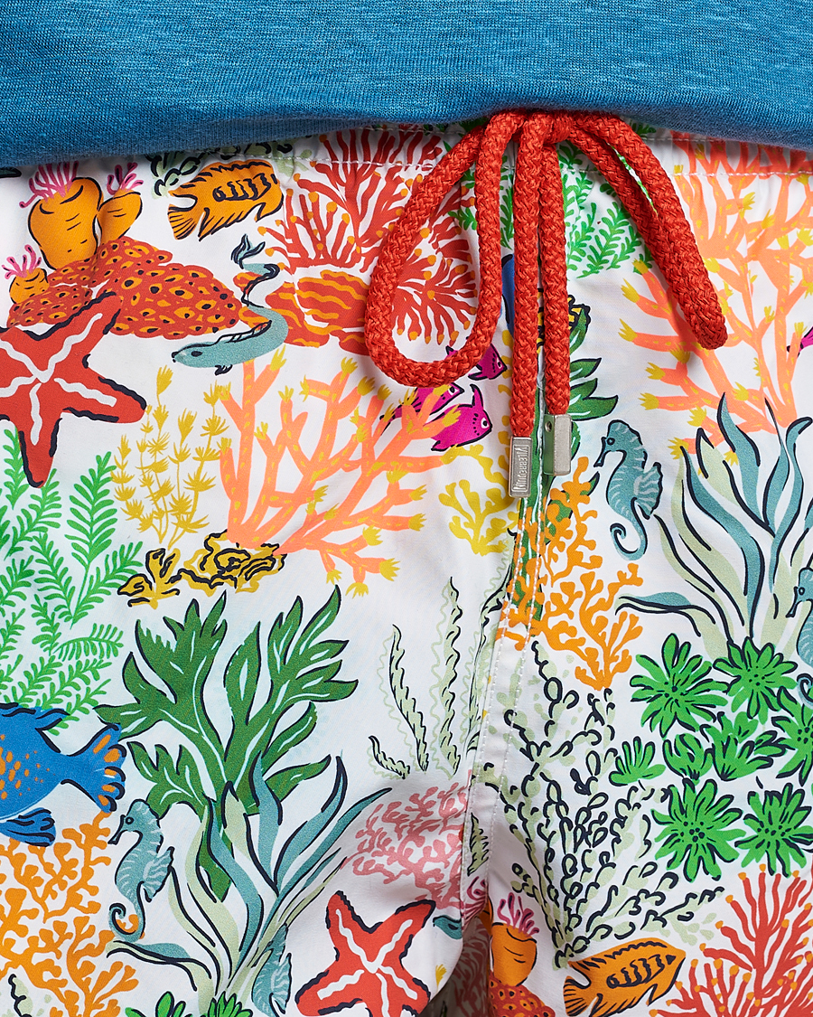 Herr | Badbyxor | Vilebrequin | Moorea Swimshorts Blanc