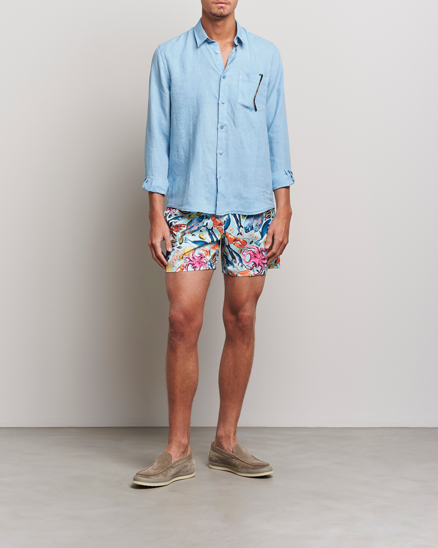 Herr | Badbyxor | Vilebrequin | Mahina Swimshorts Thalassa