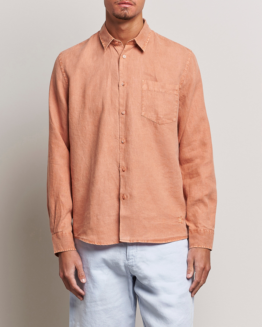 Herr |  | Vilebrequin | Caroubis Linen Shirt Pottery