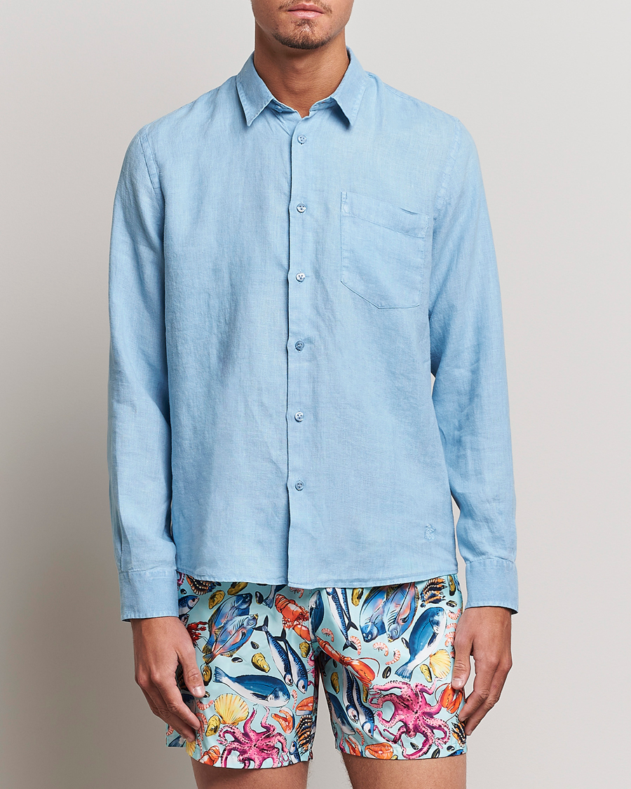 Herr |  | Vilebrequin | Caroubis Linen Shirt Source