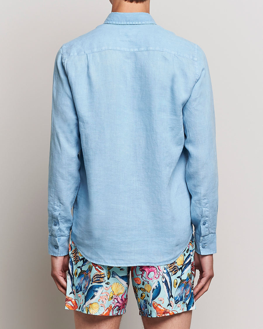 Herr | Skjortor | Vilebrequin | Caroubis Linen Shirt Source