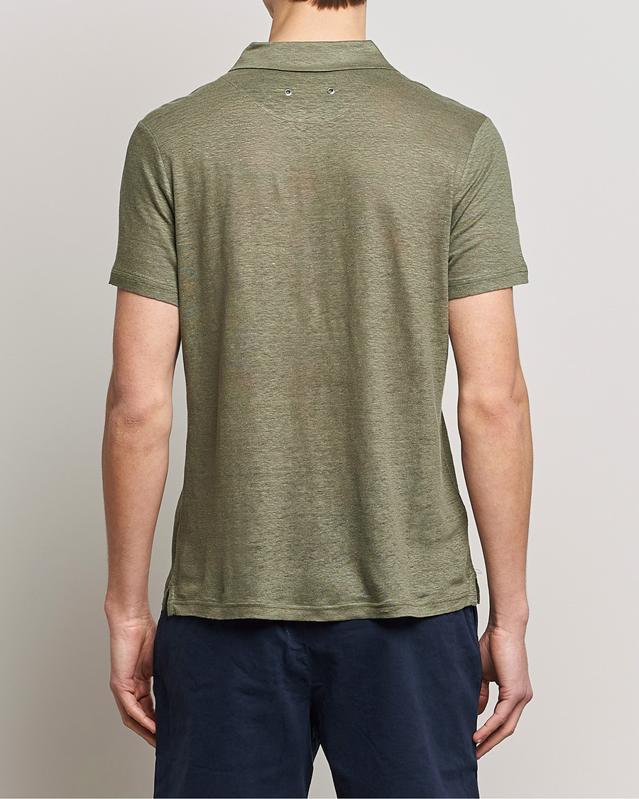 Herr | Pikéer | Vilebrequin | Jersey Linen Polo Olivier