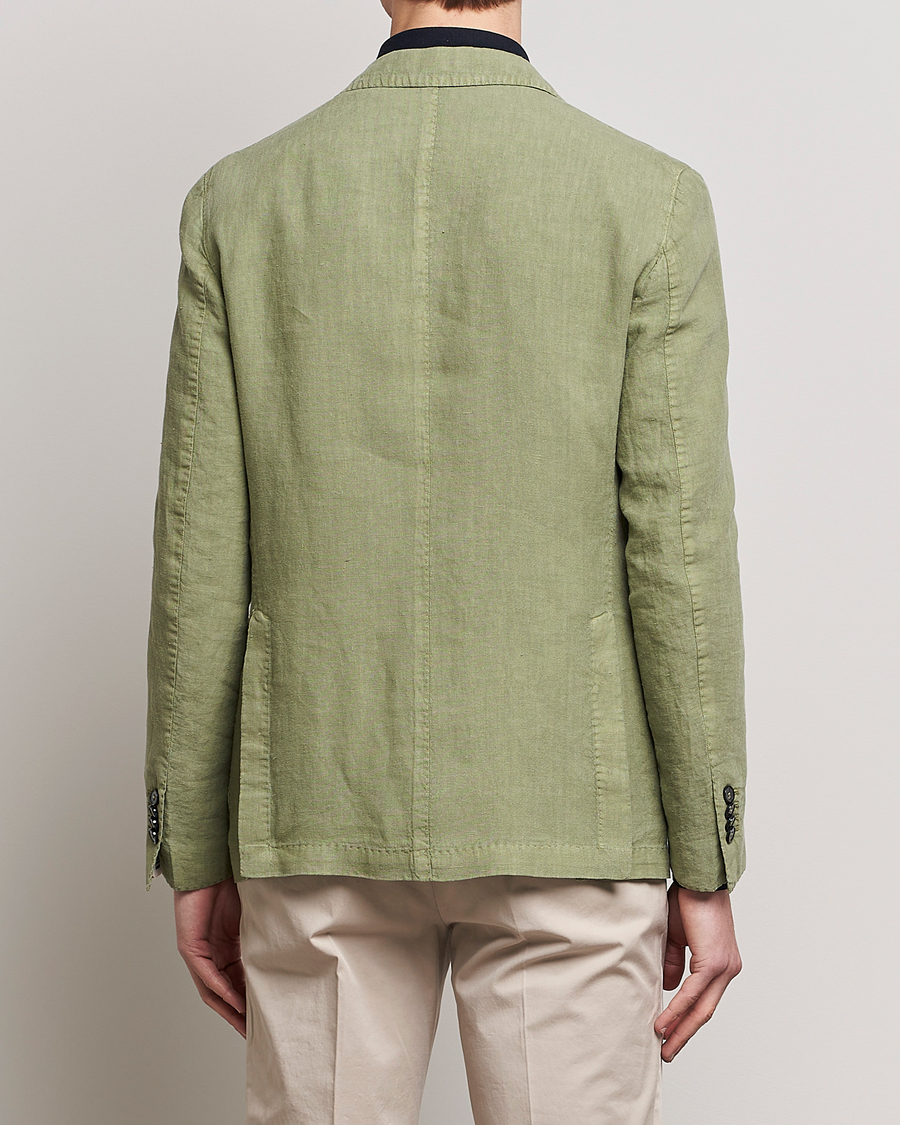 Herr | Kavajer | L.B.M. 1911 | Jack Regular Fit Linen Blazer Light Green