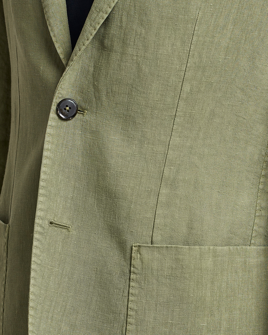Herr | Kavajer | L.B.M. 1911 | Jack Regular Fit Linen Blazer Light Green