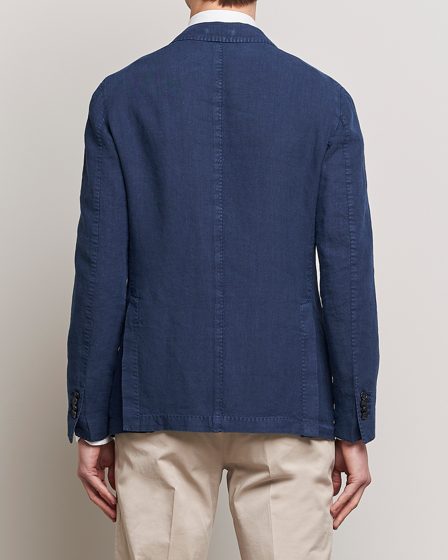 Herr | Kavajer | L.B.M. 1911 | Jack Regular Fit Linen Blazer Navy