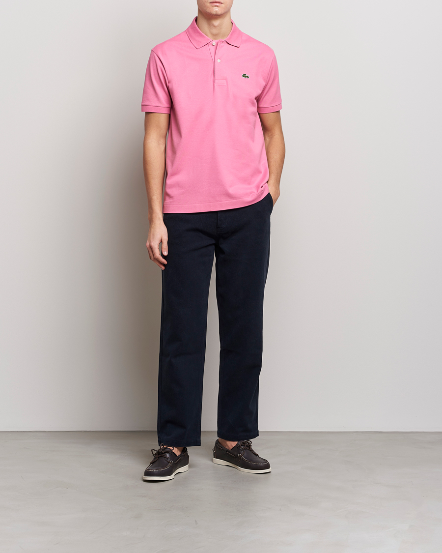 Herr | Pikéer | Lacoste | Original Polo Piké Reseda Pink