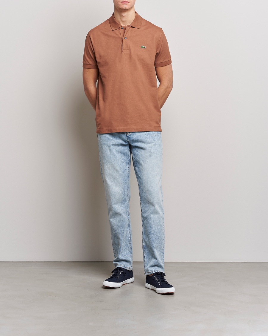 Herr | Pikéer | Lacoste | Original Polo Piké Pecan