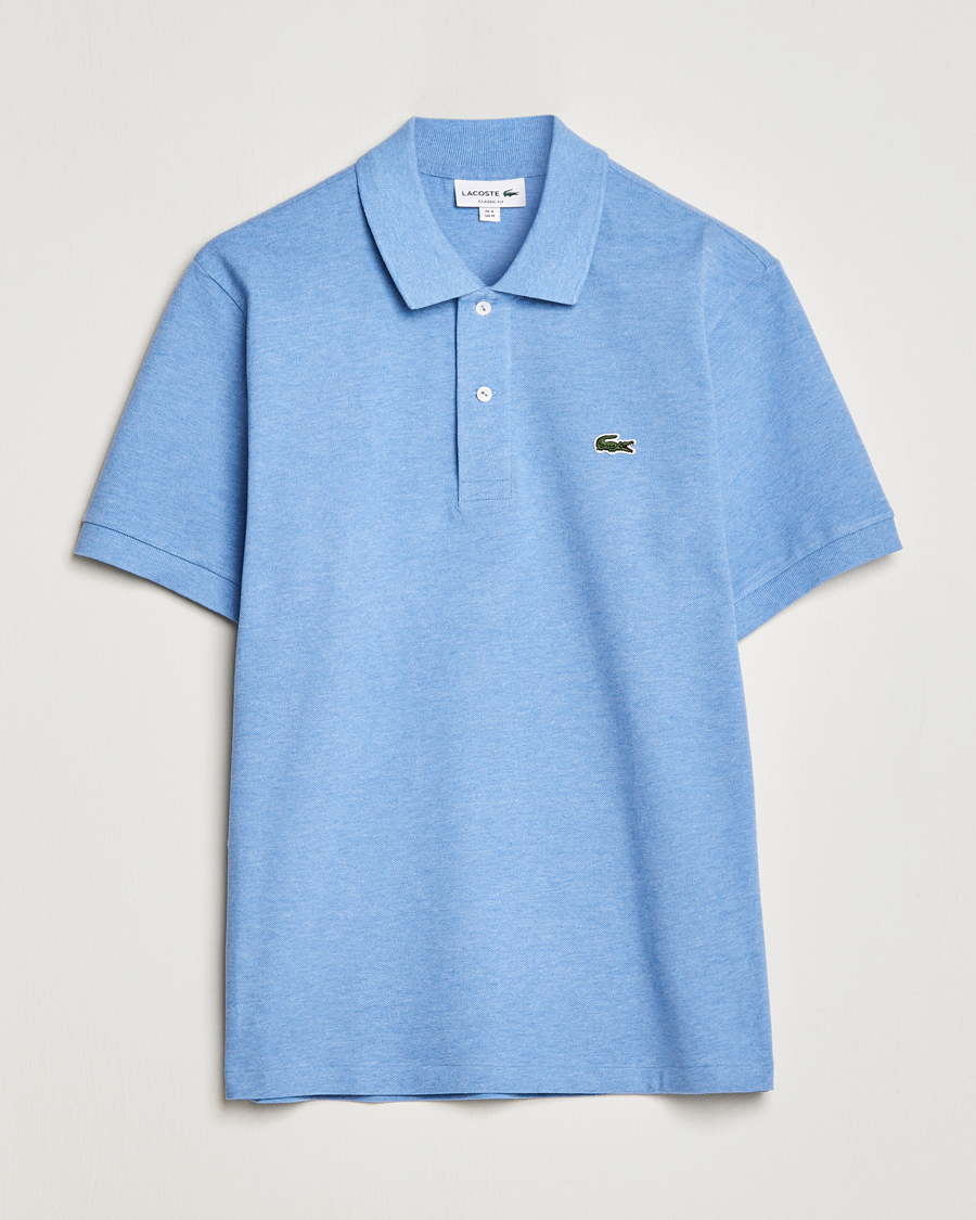 Herr | Pikéer | Lacoste | Original Melange Polo Piké Heather Thermal