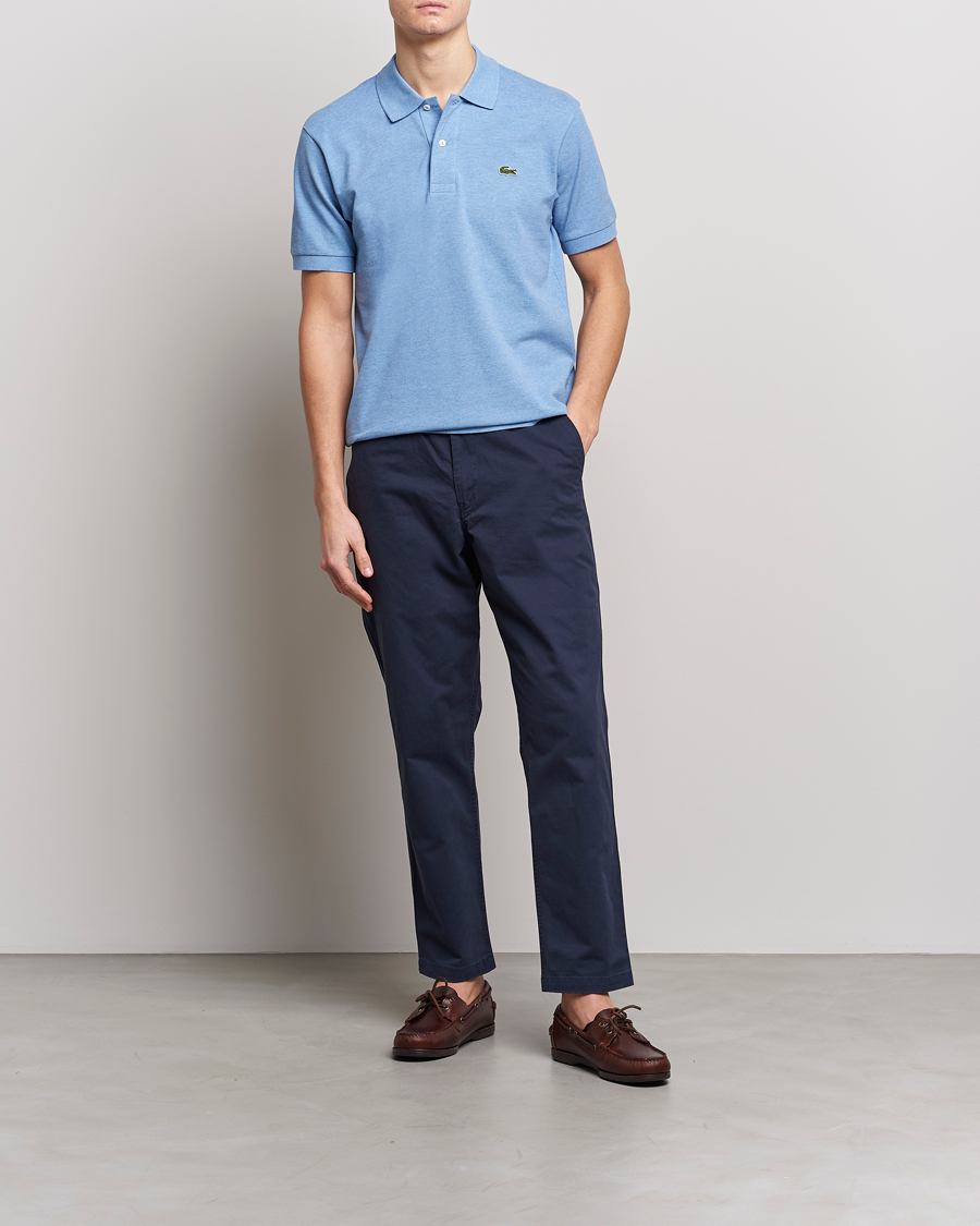 Herr | Pikéer | Lacoste | Original Melange Polo Piké Heather Thermal