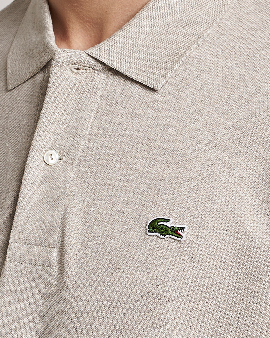 Herr | Pikéer | Lacoste | Original Melange Polo Piké Heather Wicker
