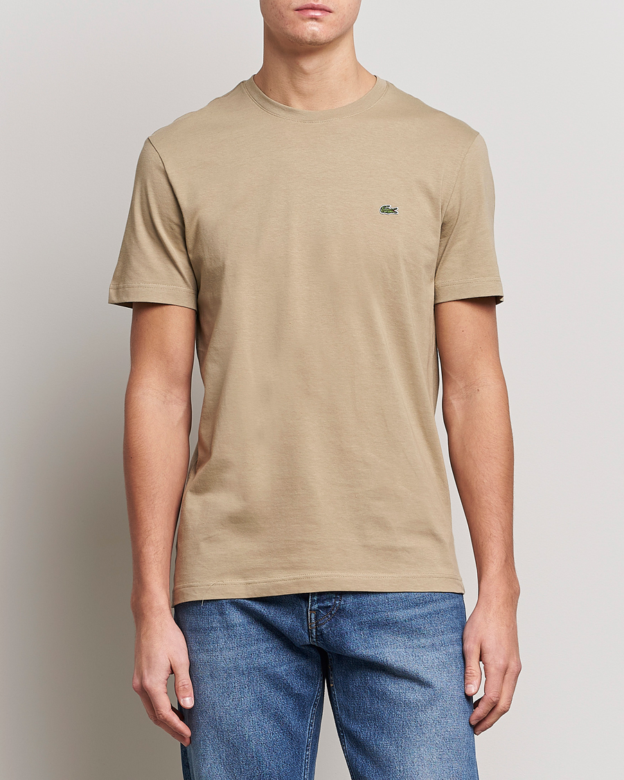 Herr | T-Shirts | Lacoste | Crew Neck Tee Lion