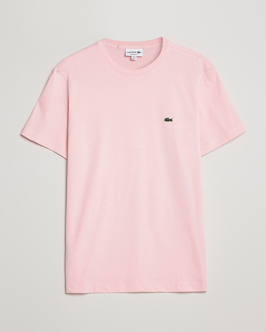 Herr | T-Shirts | Lacoste | Crew Neck Tee Waterlily