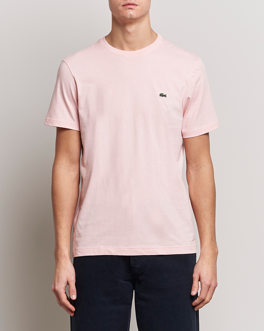 Herr | T-Shirts | Lacoste | Crew Neck Tee Waterlily
