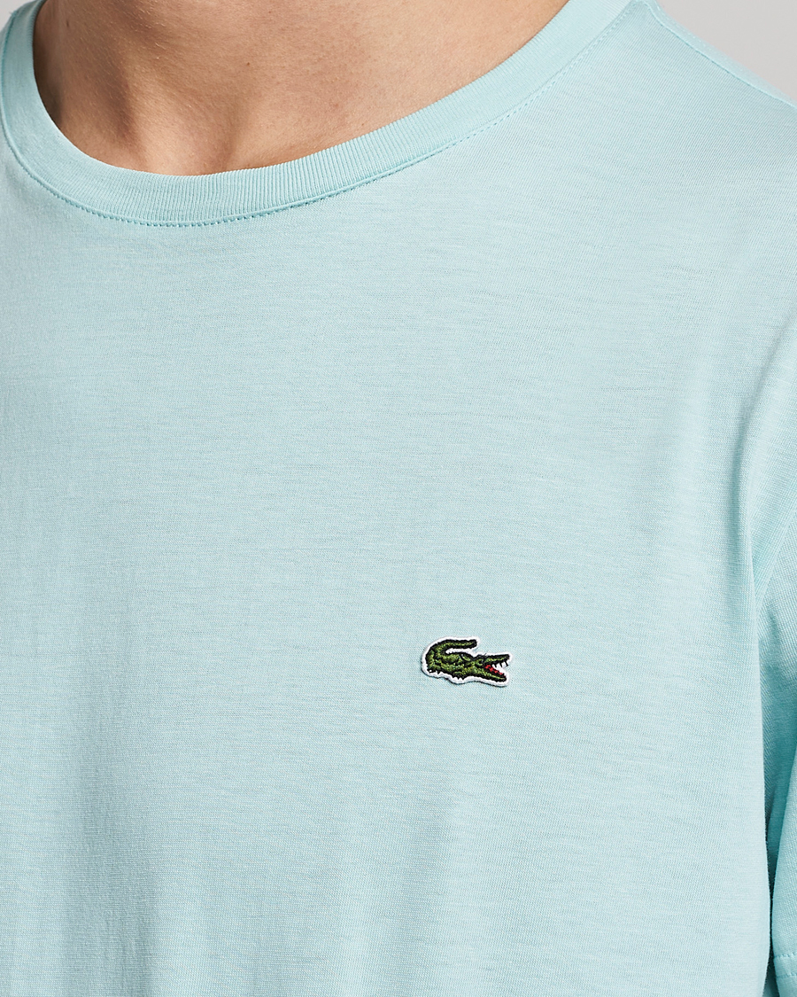 Herr | T-Shirts | Lacoste | Crew Neck Tee Pastille Mint