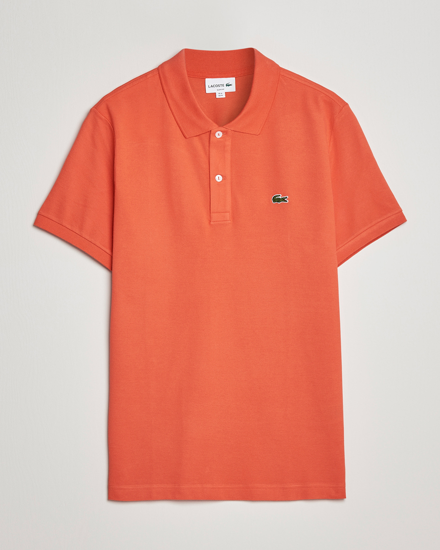 Herr | Pikéer | Lacoste | Slim Fit Polo Piké Watermelon