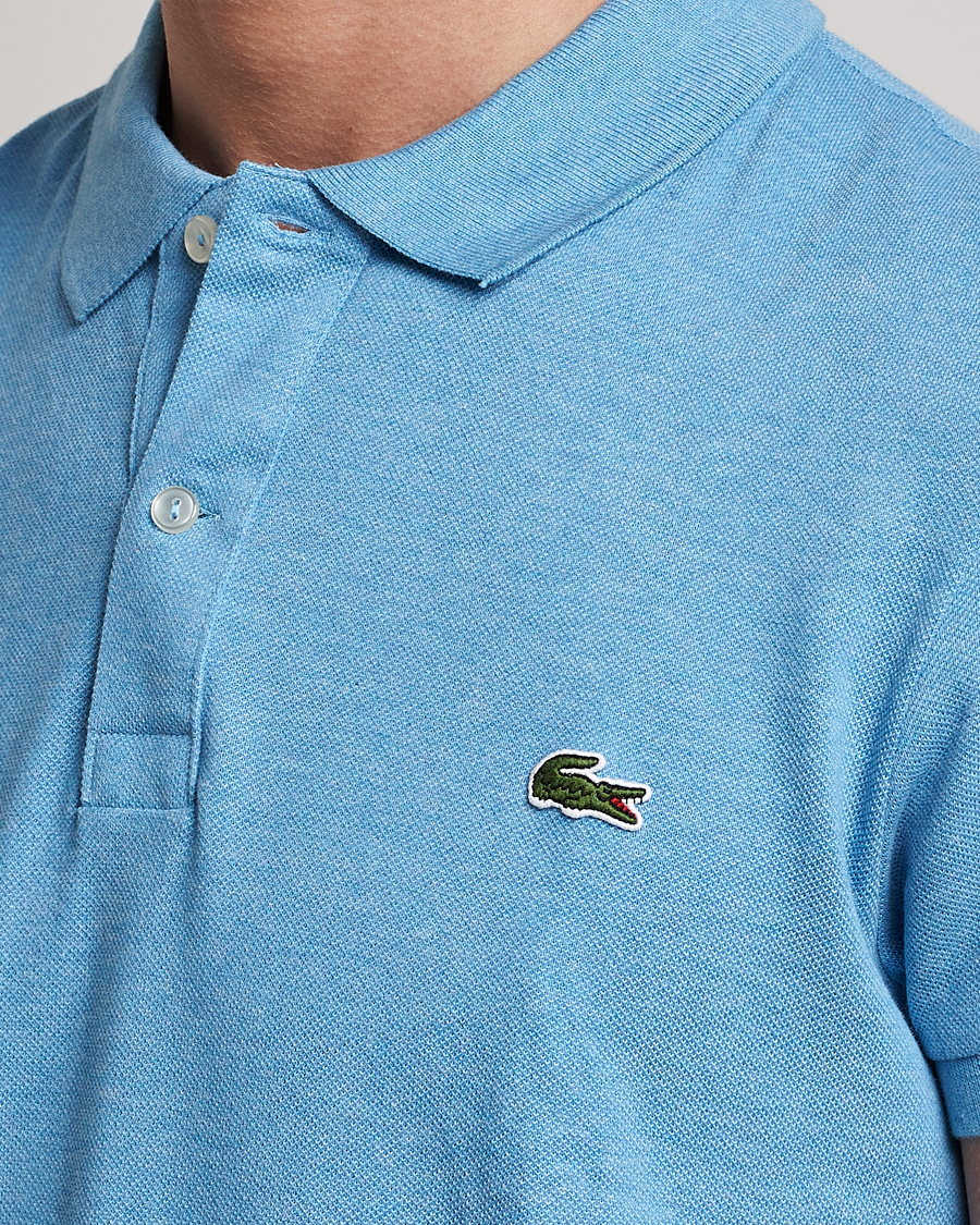 Herr | Pikéer | Lacoste | Slim Fit Polo Piké Heather Thermal