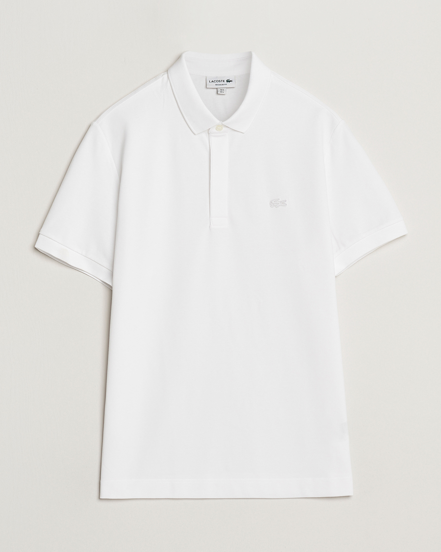 Herr | Pikéer | Lacoste | Paris Polo Piké White