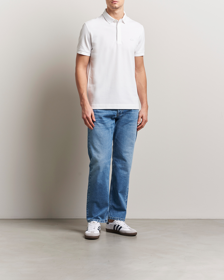 Herr | Pikéer | Lacoste | Paris Polo Piké White