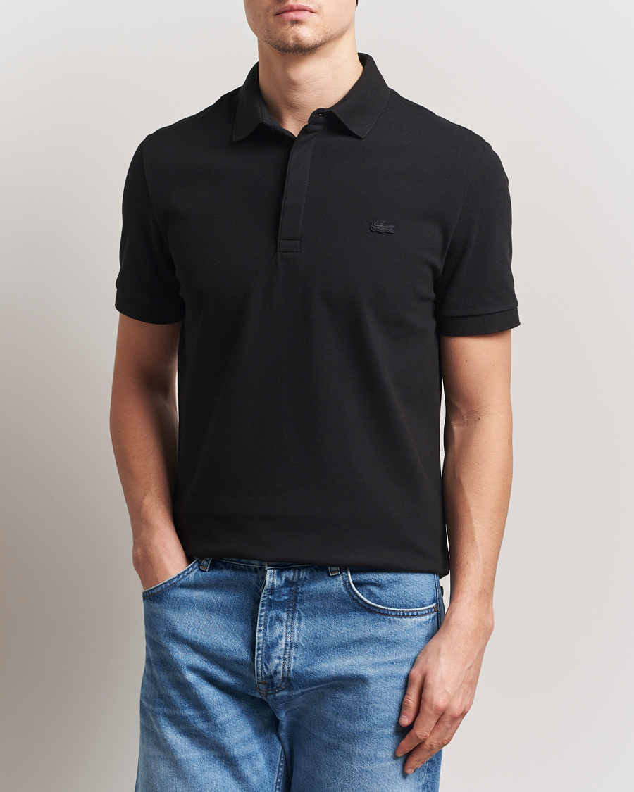 Herr | Pikéer | Lacoste | Paris Polo Piké Black