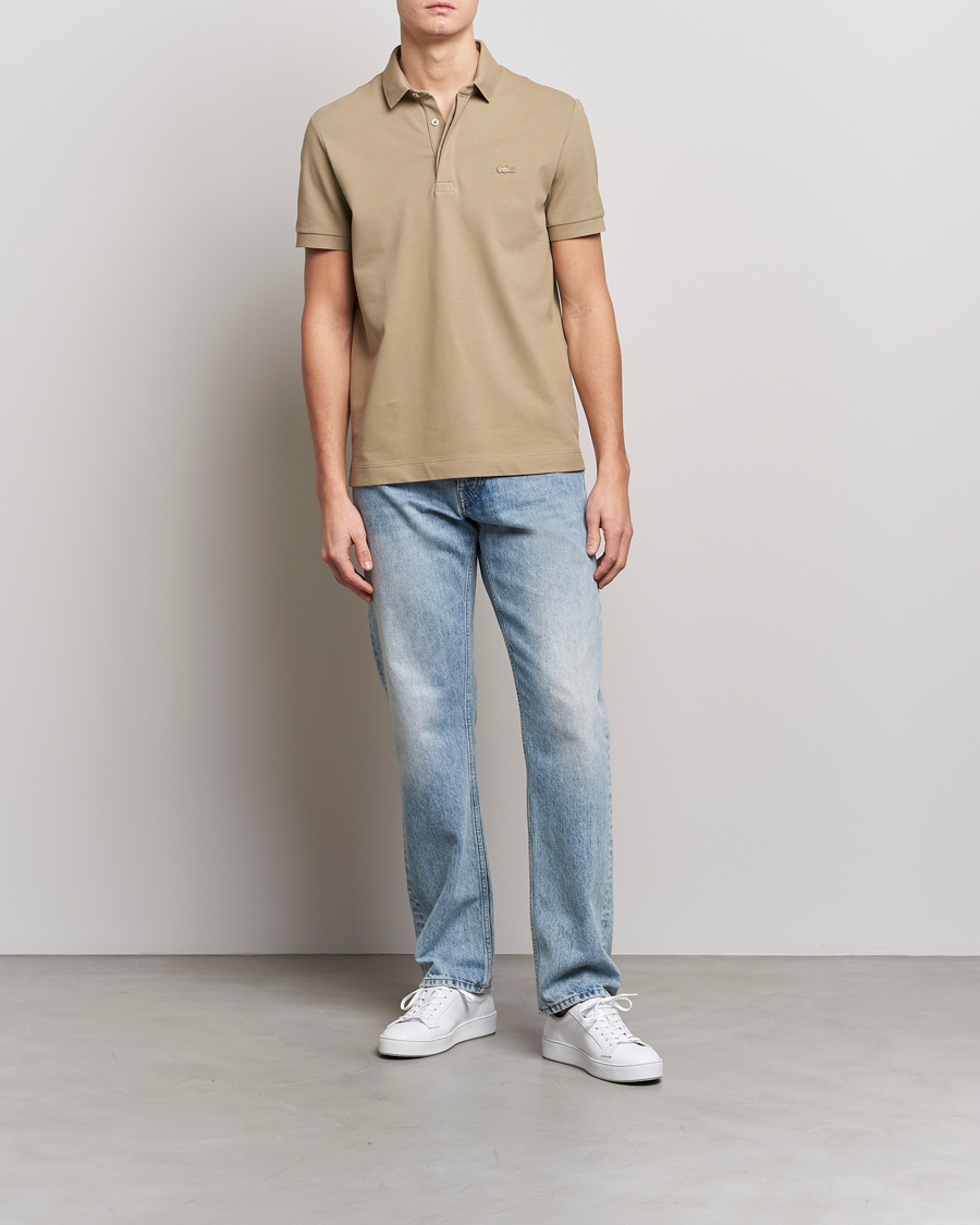 Herr | Pikéer | Lacoste | Regular Fit Tonal Crocodile Piké Lion