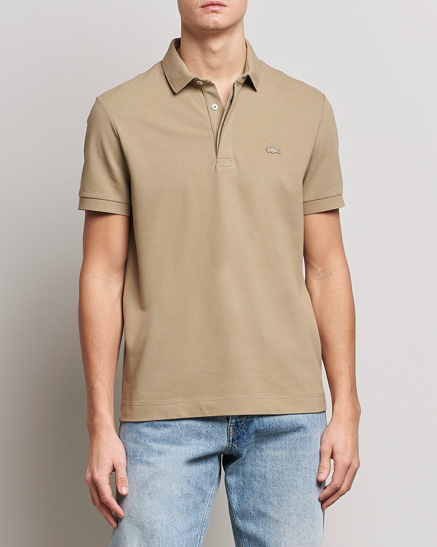 Herr | Pikéer | Lacoste | Regular Fit Tonal Crocodile Piké Lion