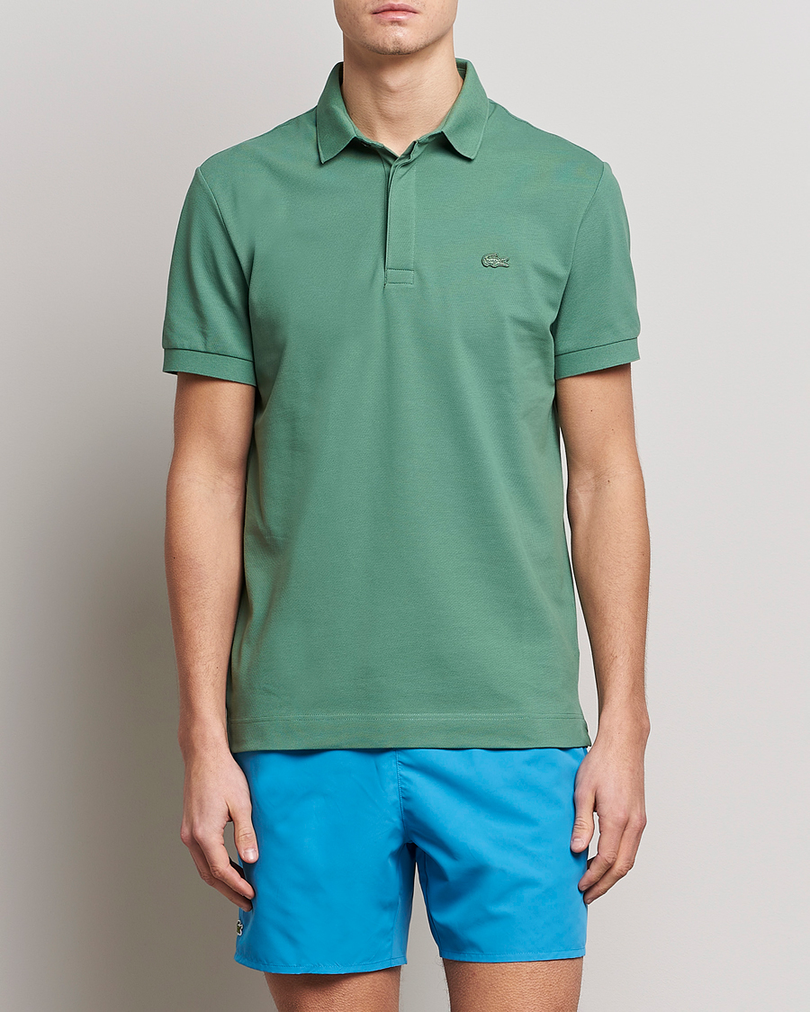 Herr | Pikéer | Lacoste | Regular Fit Tonal Crocodile Piké Ash Tree