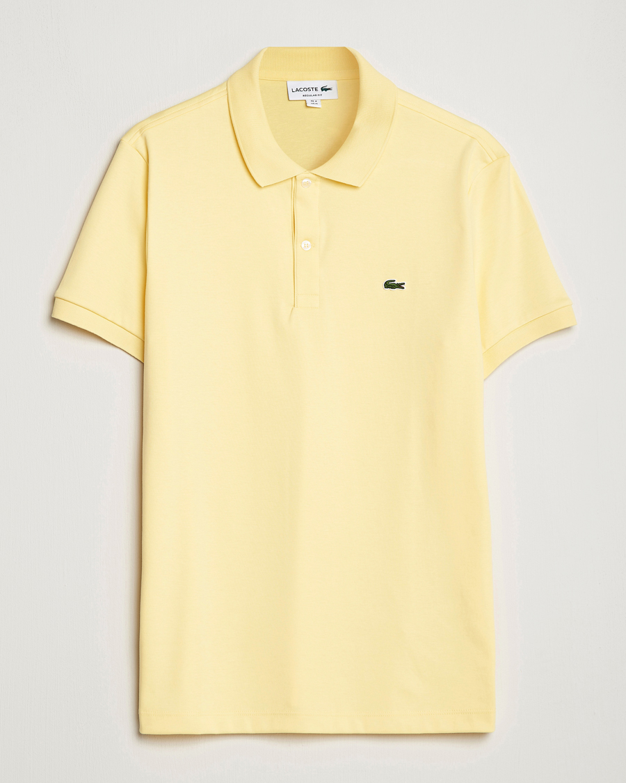 Herr | Pikéer | Lacoste | Pima Interlock Piké Yellow