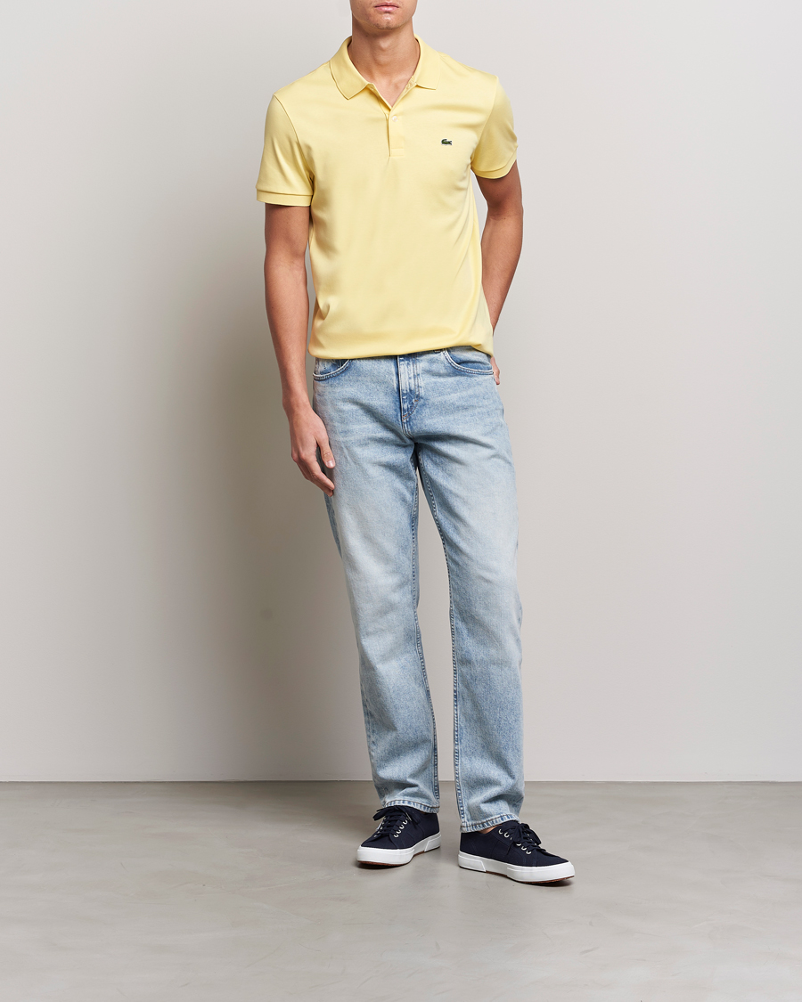 Herr | Pikéer | Lacoste | Pima Interlock Piké Yellow