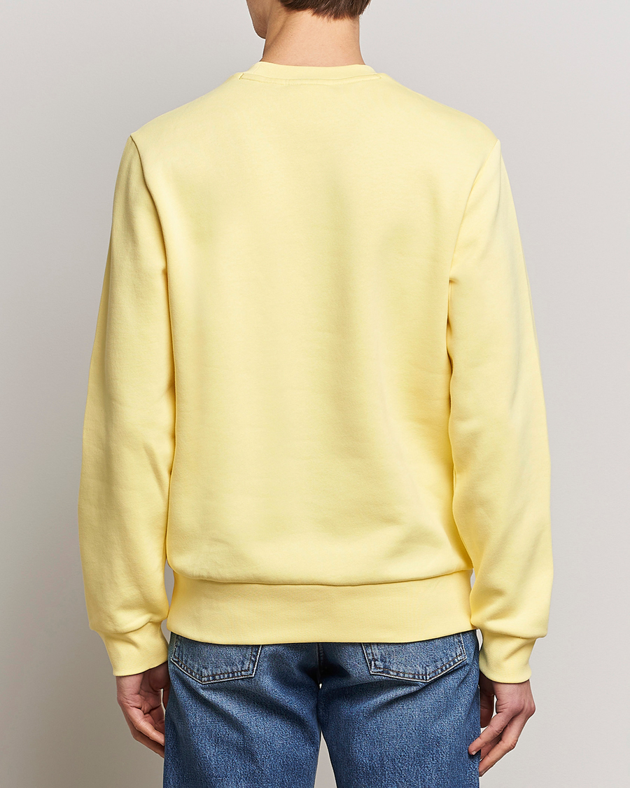 Herr | Tröjor | Lacoste | Crew Neck Sweatshirt Yellow