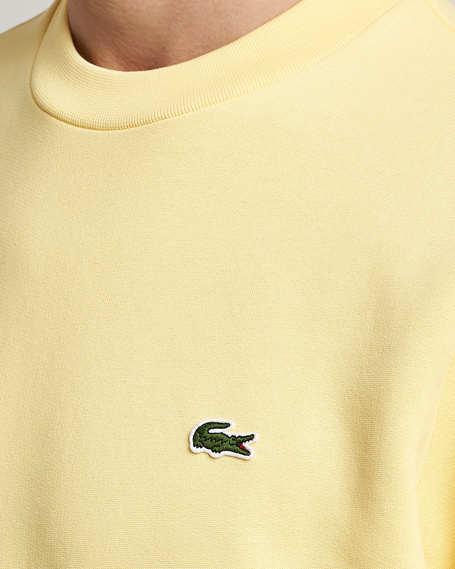 Herr | Tröjor | Lacoste | Crew Neck Sweatshirt Yellow