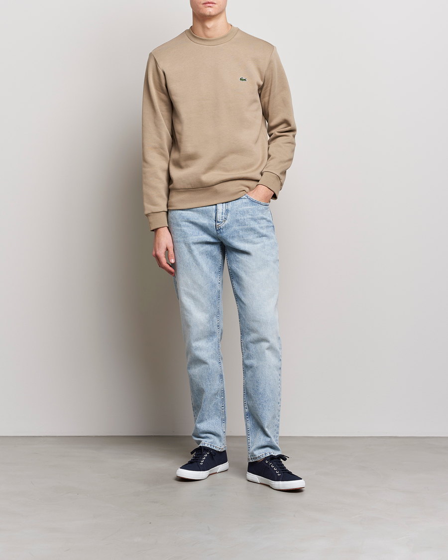 Herr | Tröjor | Lacoste | Crew Neck Sweatshirt Lion