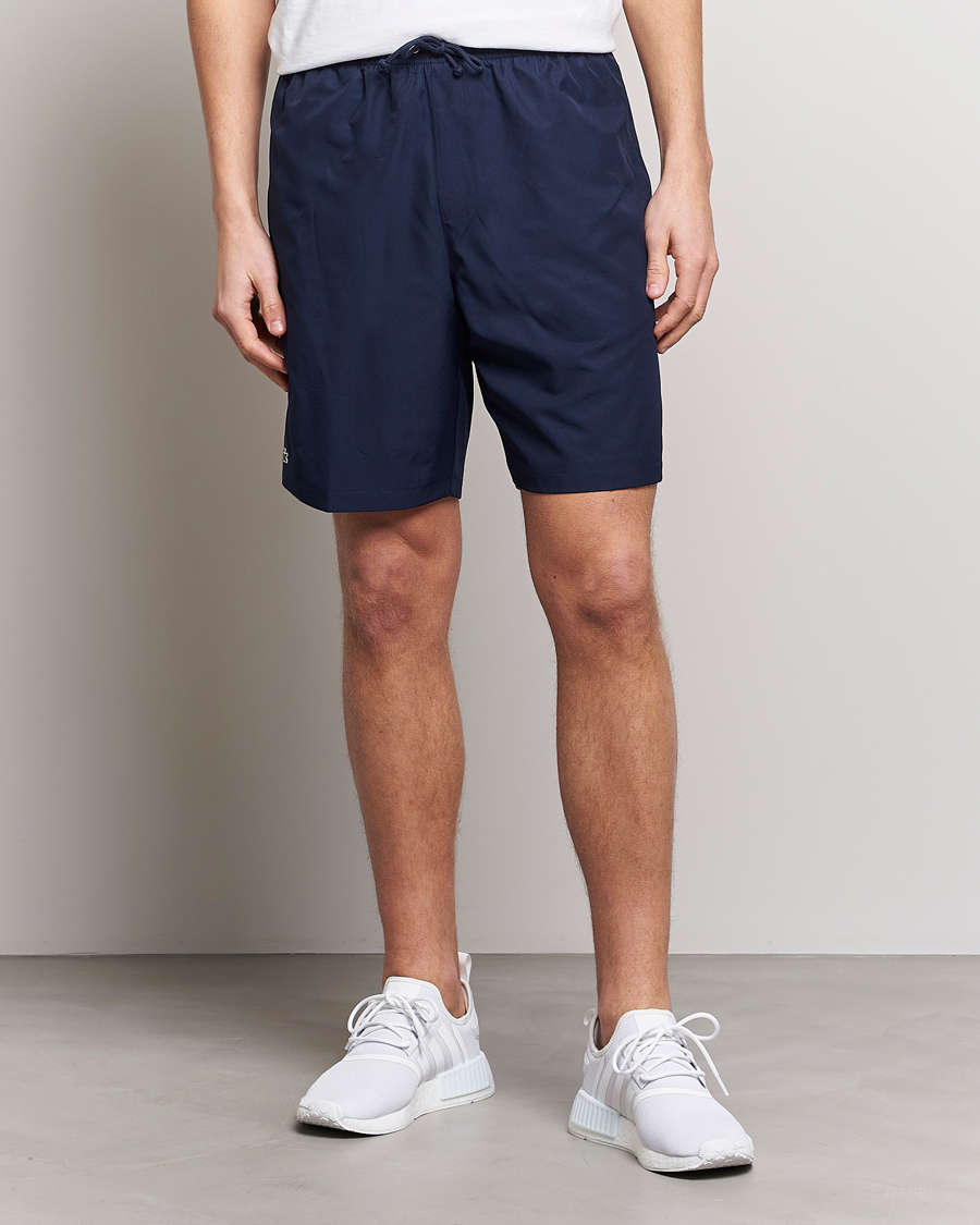 Herr | Lacoste Sport | Lacoste Sport | Performance Tennis Drawsting Shorts Navy Blue