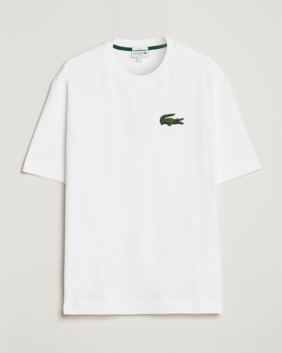 Herr | T-Shirts | Lacoste | Loose Fit T-Shirt White