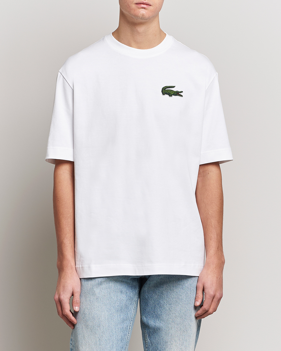Herr |  | Lacoste | Loose Fit T-Shirt White