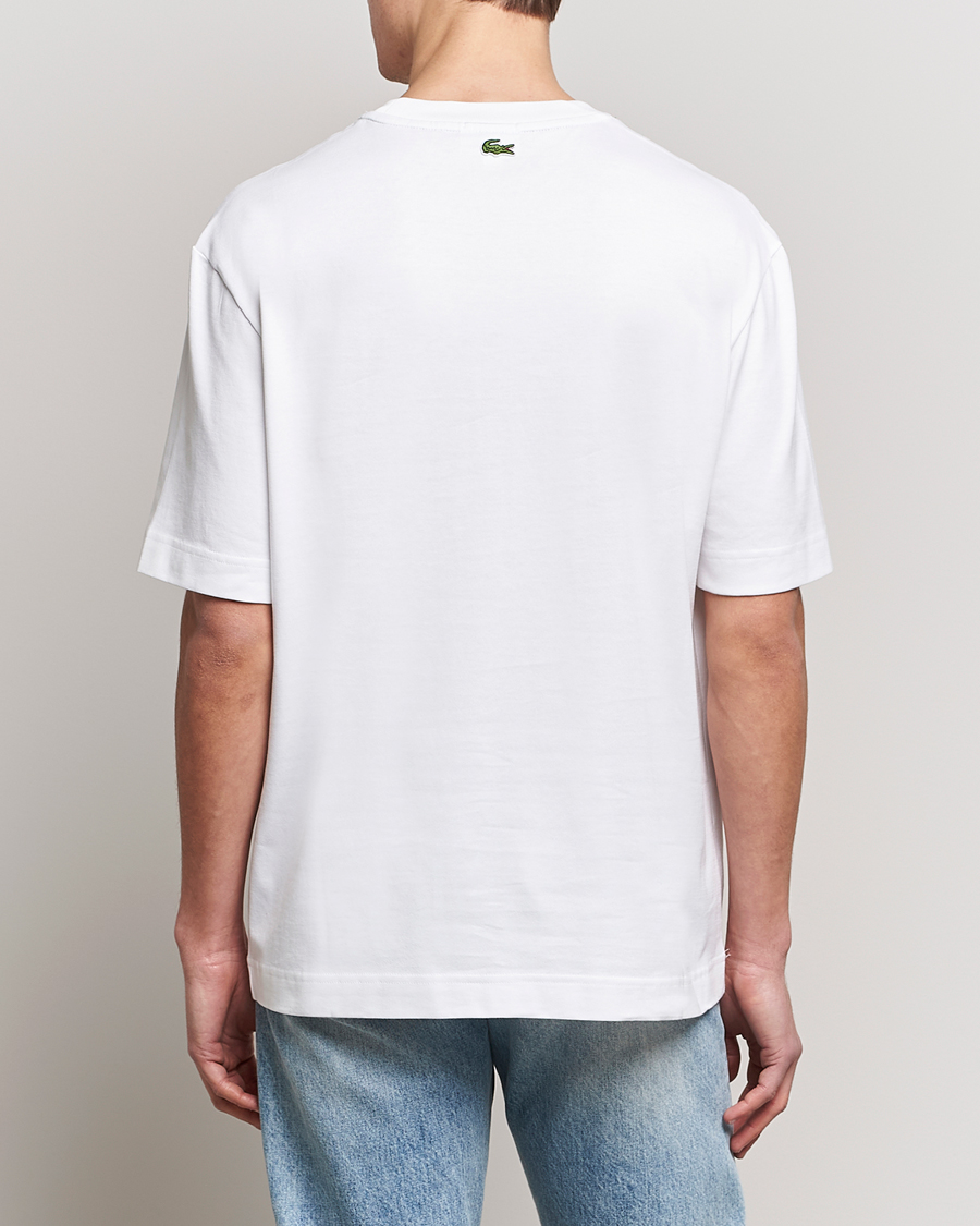 Herr | T-Shirts | Lacoste | Loose Fit T-Shirt White