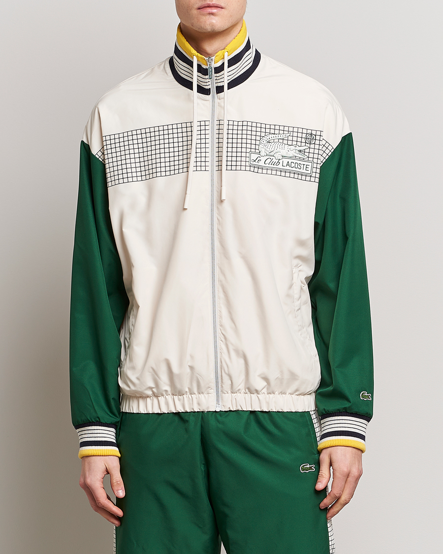 Herr | Jackor | Lacoste | Héritage net Print Water Repellent Jacket Lapland