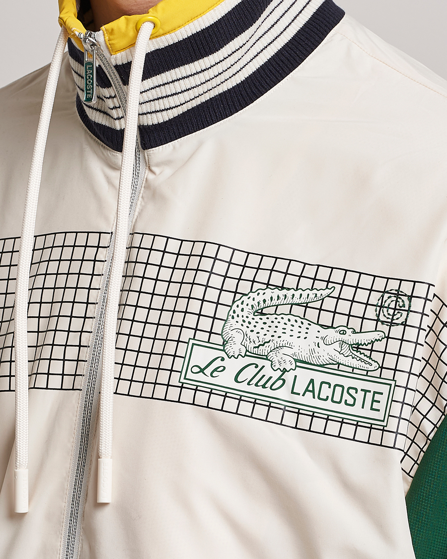Herr | Jackor | Lacoste | Héritage net Print Water Repellent Jacket Lapland