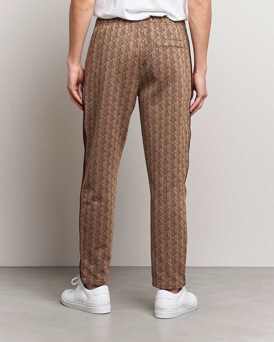 Herr | Byxor | Lacoste | Monogram Trackpant Viennese/Expresso