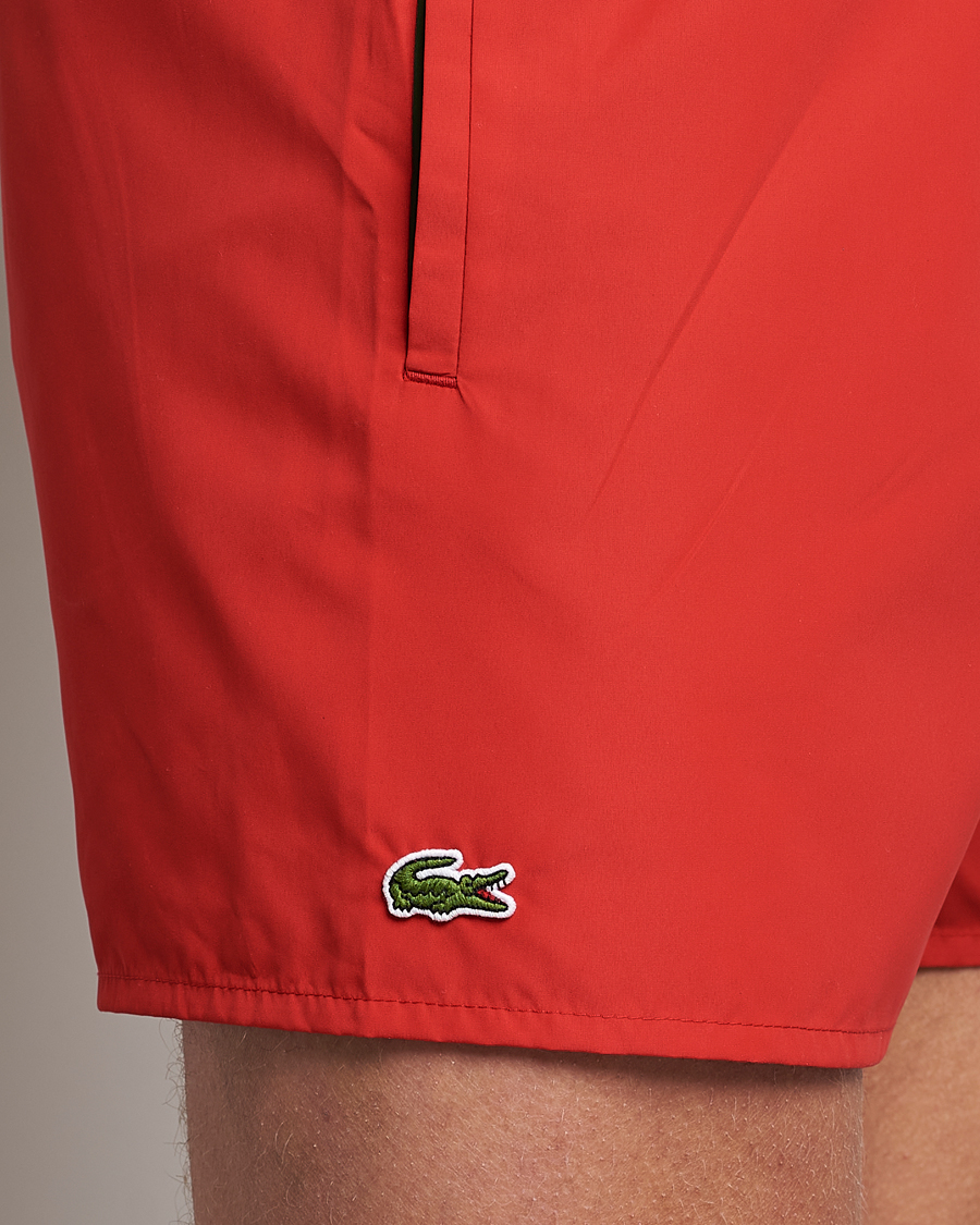 Herr | Badbyxor | Lacoste | Bathingtrunks Red
